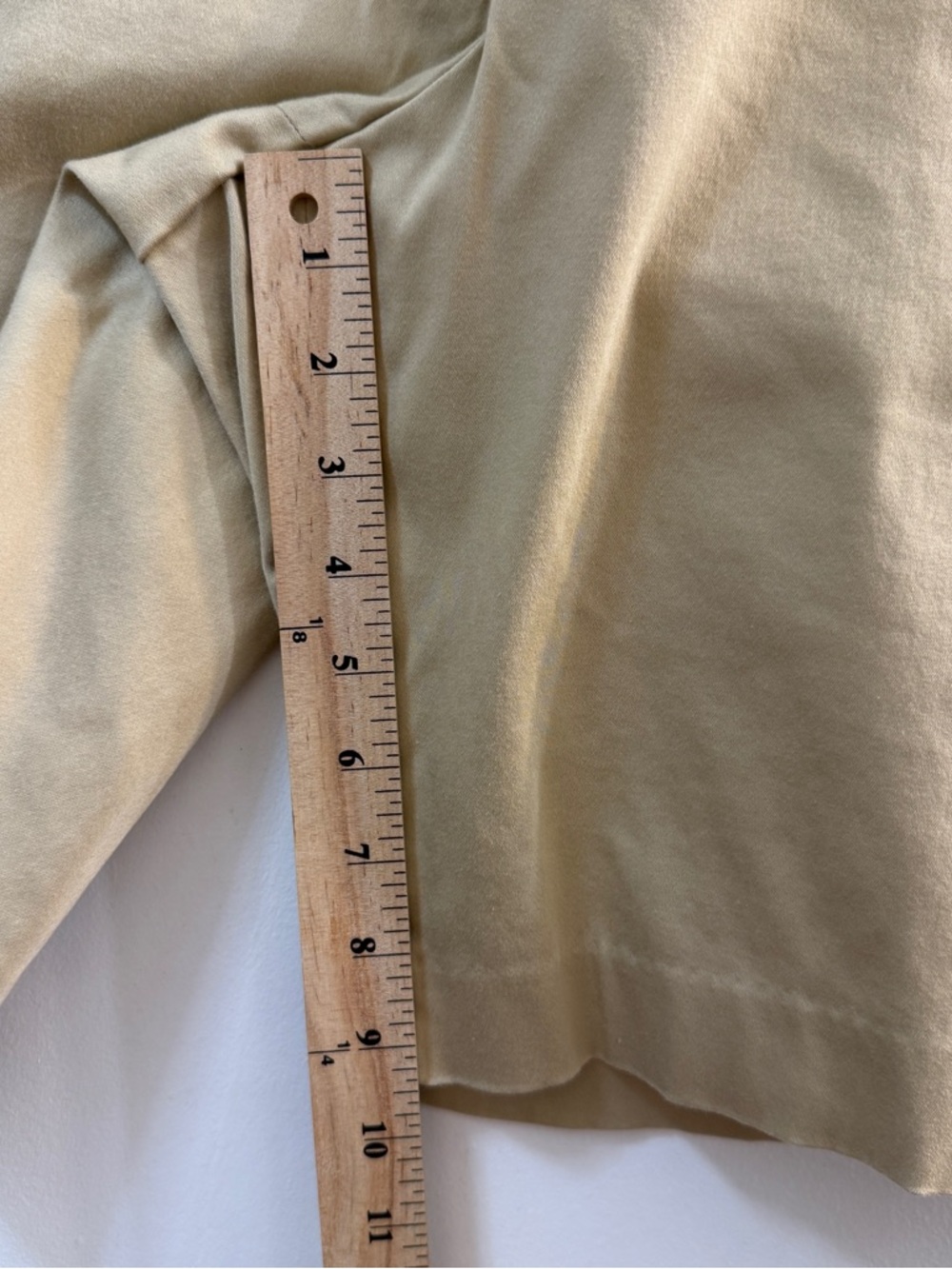 Lauren Ralph Lauren Khaki Chino Shorts Plus Size 22W - Picture 7 of 10